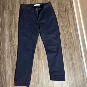 Peter Manning Slim Fit Garment Dyed Chinos. Sis 30x28. Gently used. In Navy.